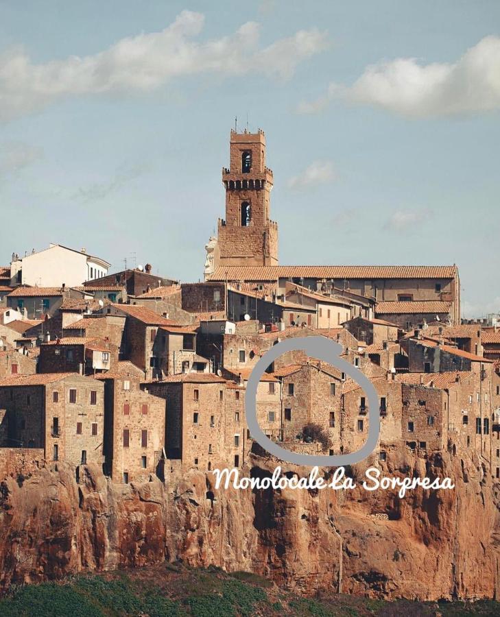 La Sorpresa Monolocale Con Vista Vallata Pitigliano Kültér fotó