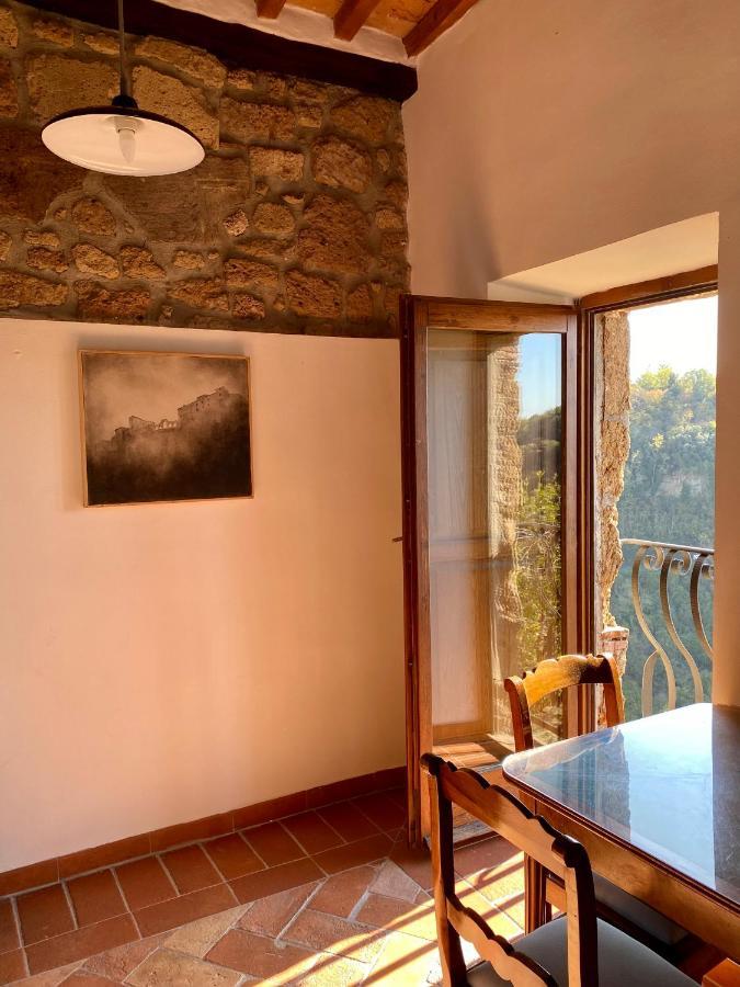 La Sorpresa Monolocale Con Vista Vallata Pitigliano Kültér fotó