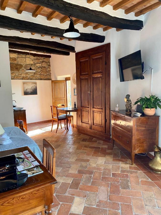 La Sorpresa Monolocale Con Vista Vallata Pitigliano Kültér fotó