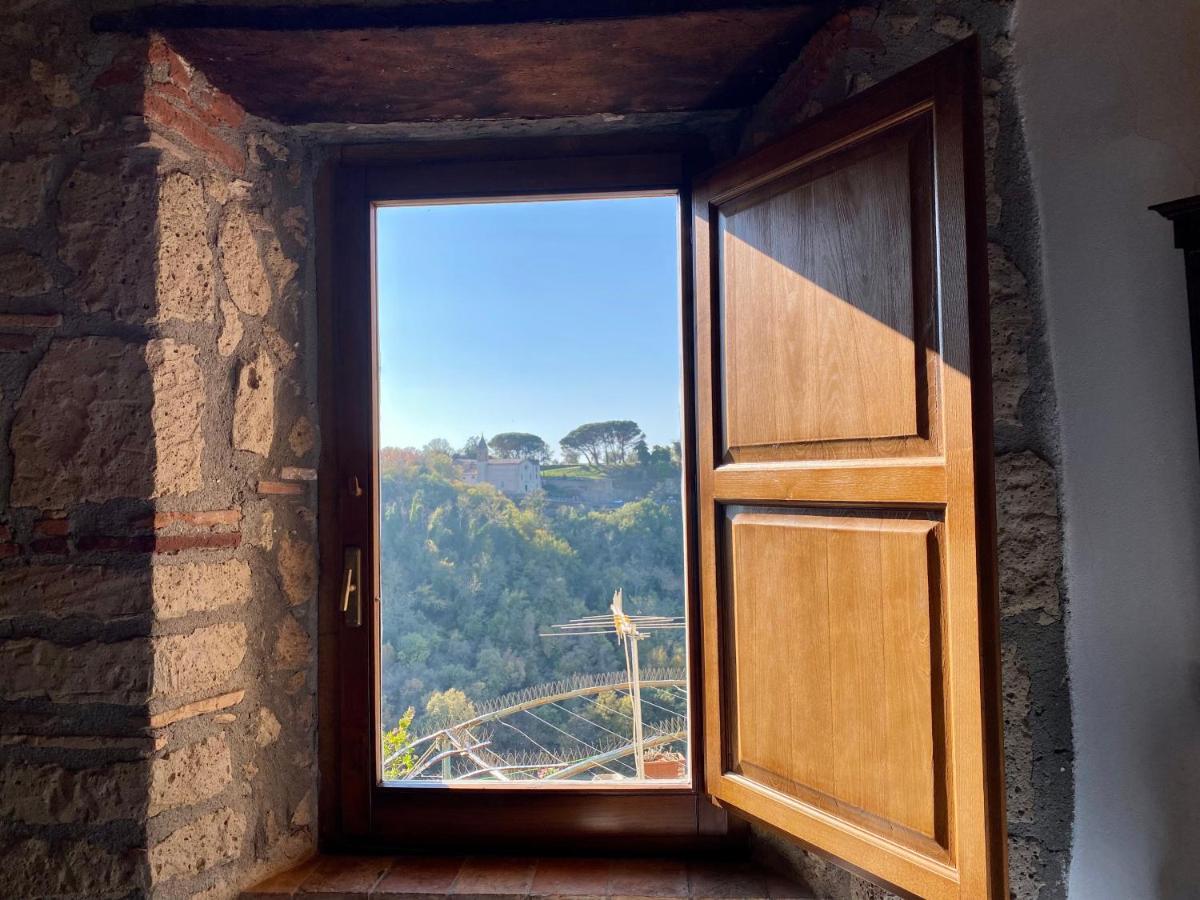 La Sorpresa Monolocale Con Vista Vallata Pitigliano Kültér fotó