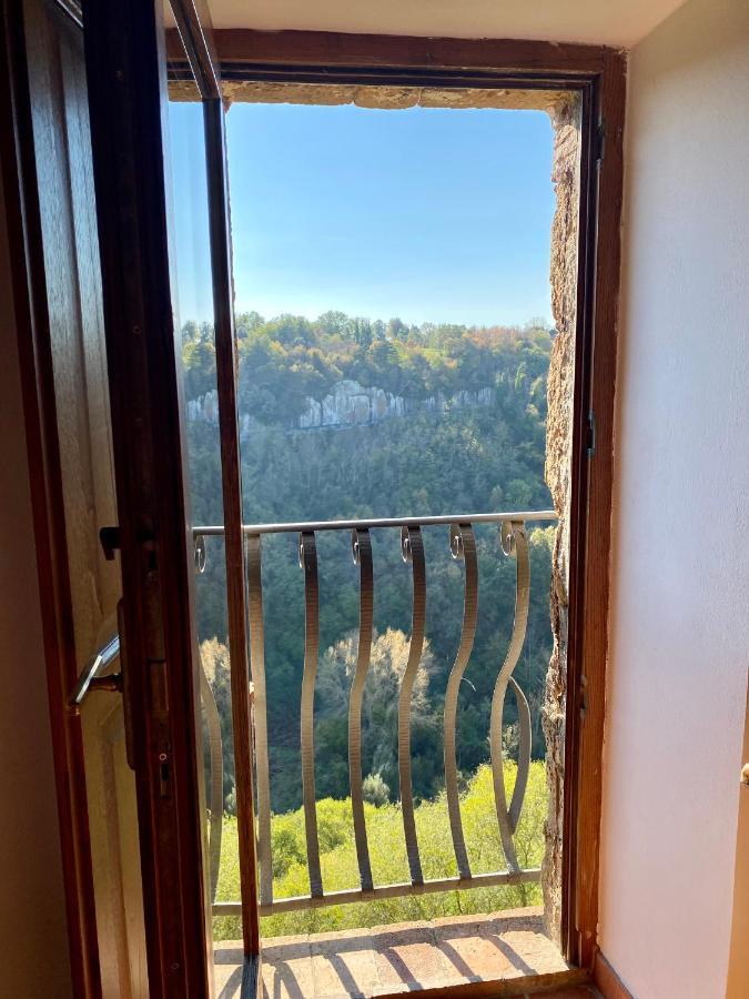 La Sorpresa Monolocale Con Vista Vallata Pitigliano Kültér fotó