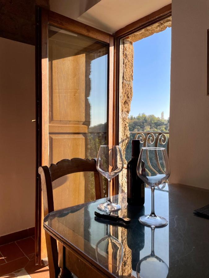 La Sorpresa Monolocale Con Vista Vallata Pitigliano Kültér fotó