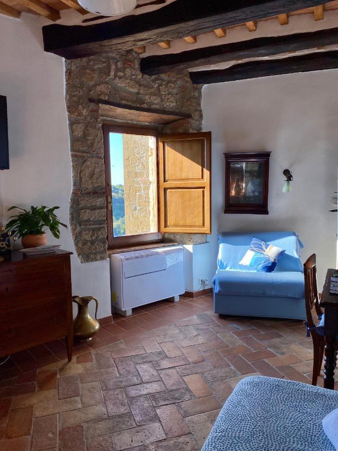 La Sorpresa Monolocale Con Vista Vallata Pitigliano Kültér fotó