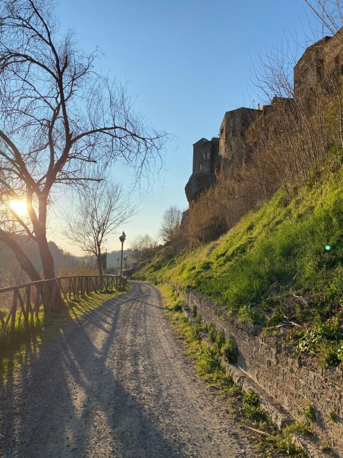 La Sorpresa Monolocale Con Vista Vallata Pitigliano Kültér fotó