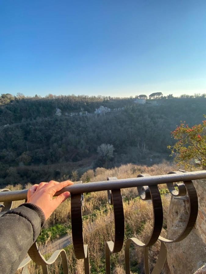 La Sorpresa Monolocale Con Vista Vallata Pitigliano Kültér fotó