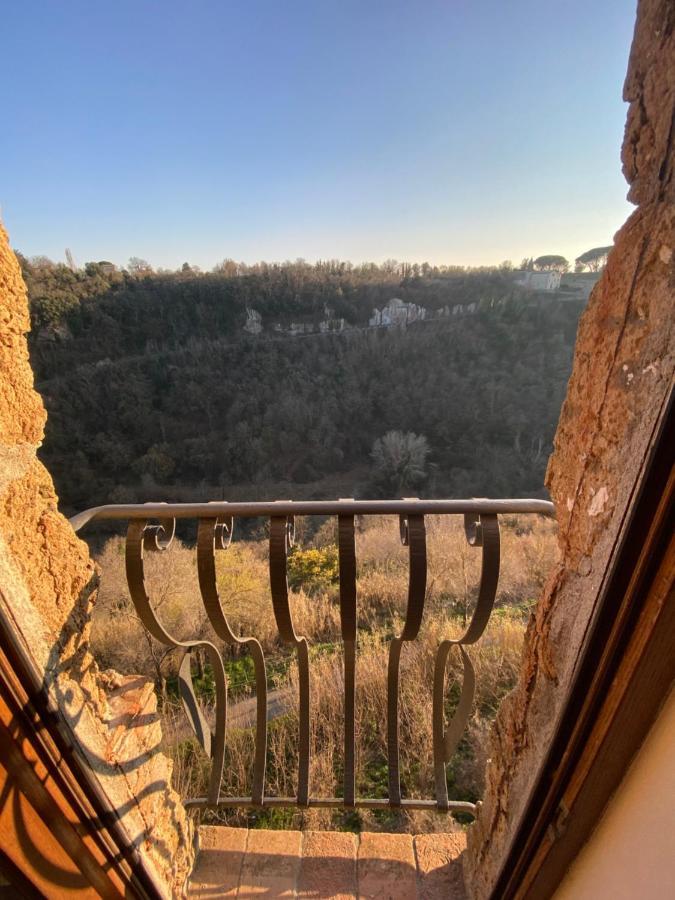 La Sorpresa Monolocale Con Vista Vallata Pitigliano Kültér fotó