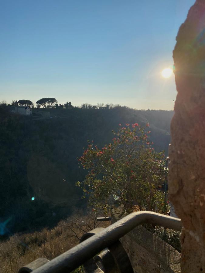 La Sorpresa Monolocale Con Vista Vallata Pitigliano Kültér fotó