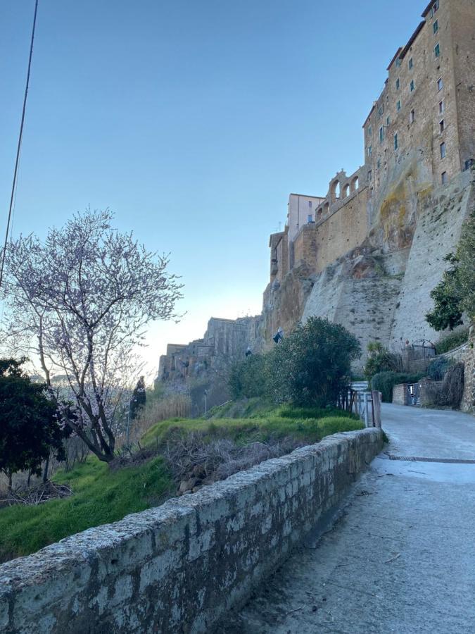 La Sorpresa Monolocale Con Vista Vallata Pitigliano Kültér fotó